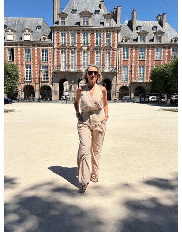 Feel Fashion Parijs Femke gilet/br Zand