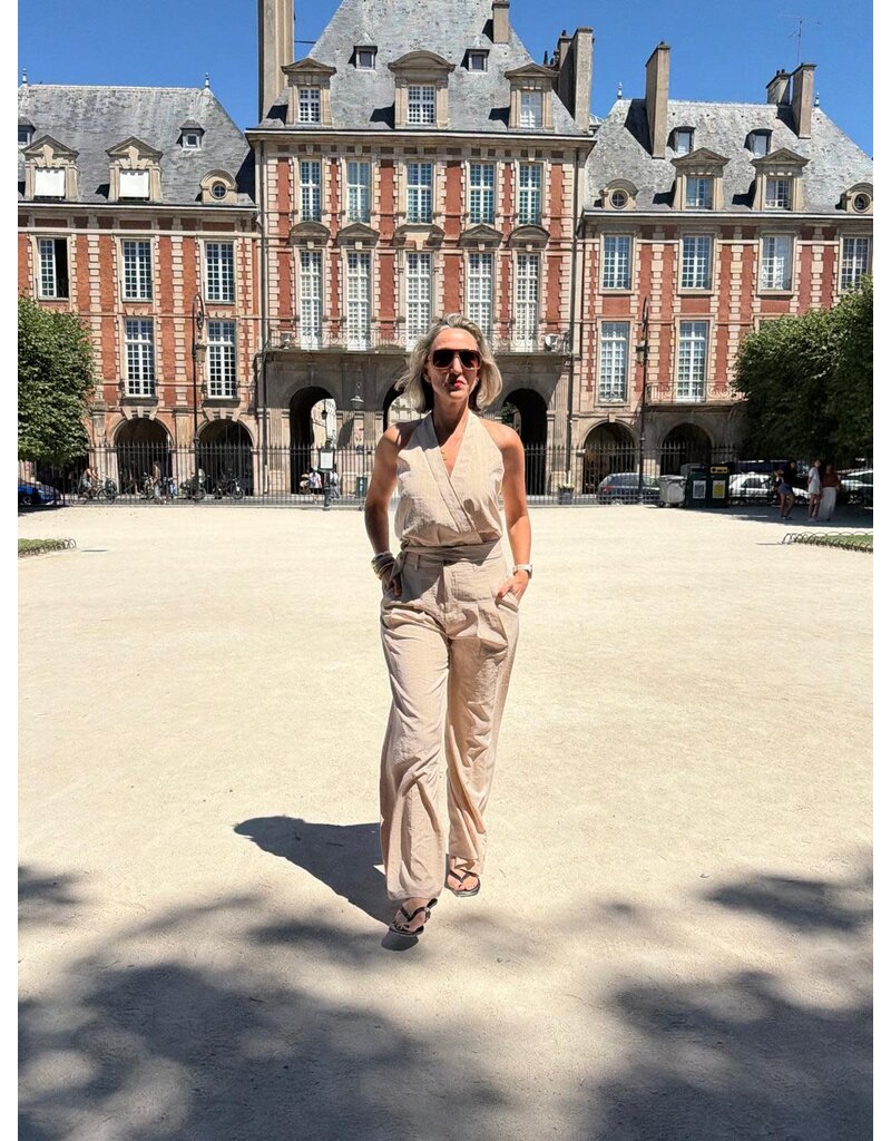 Feel Fashion Parijs Femke gilet/br Zand