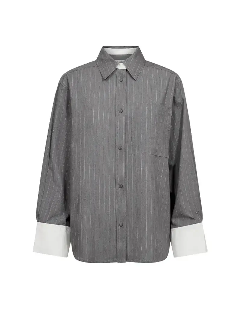 Co' Couture Co'Couture Penny Pin Blouse Grey