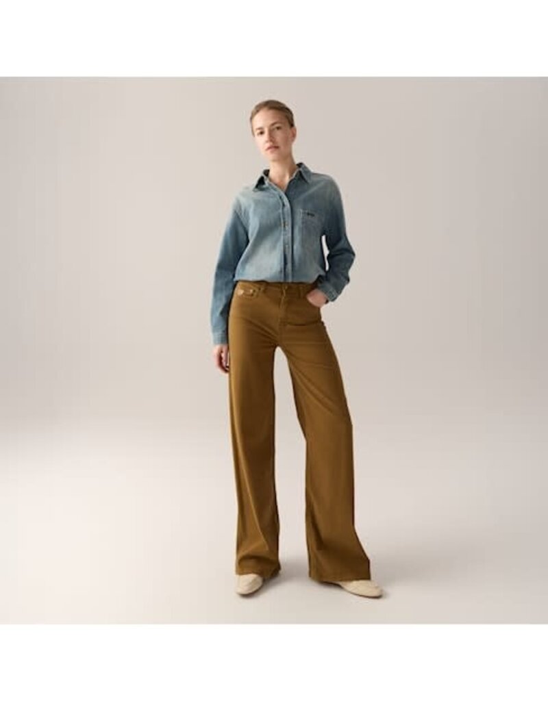 Lois Lois Palazzo Gold Brown