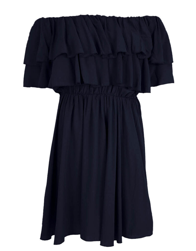 Feel Fashion Feel Strapl. Jurk Navy