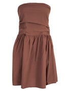 Feel Fashion Parijs Puck Jurk Brown