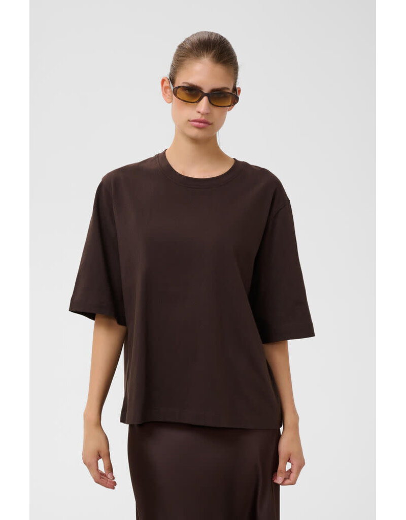 Soaked Soaked SLJina Basic Tee Ganache
