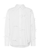 Soaked Soaked SLJoa Bow Shirt B.White