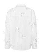 Soaked Soaked SLJoa Bow Shirt B.White