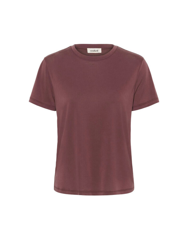 Soaked Soaked SLColumbine Crew-Neck T-Shirt Huckleb.