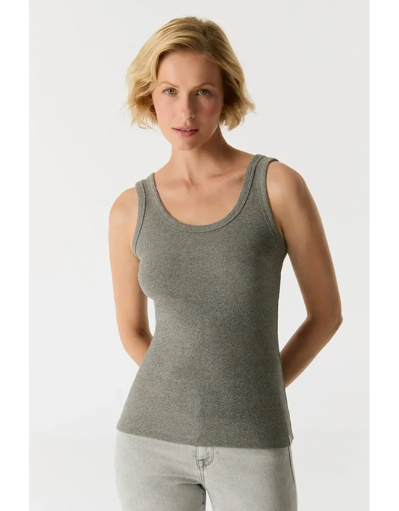 COJ Denim COJ Olivia Top Grey