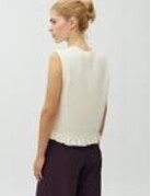 MBYM MBYM Frilana-M Cream Knit Top