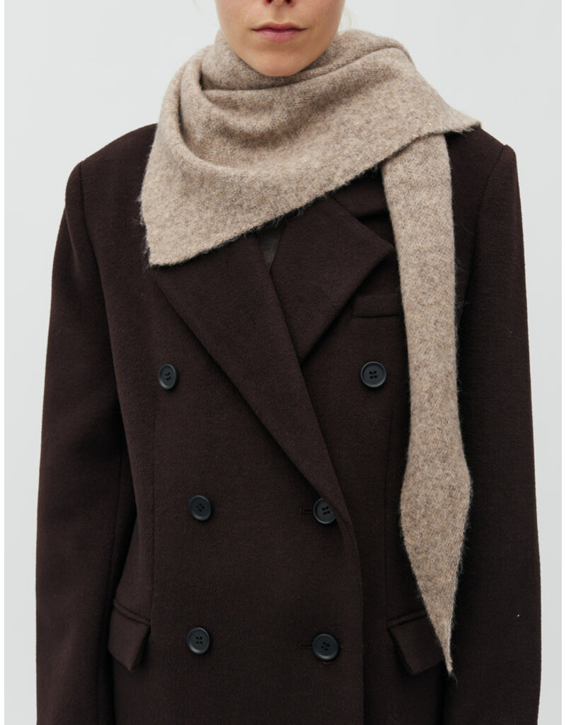 MBYM MBYM Sevyn-M Greige Mel Shawl