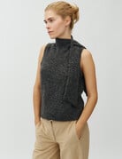 MBYM MBYM Fine-M Knit Top D.Grey Mel