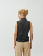 MBYM MBYM Fine-M Knit Top D.Grey Mel