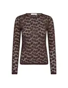 Co' Couture Co'Couture PenolaCC O-Neck Blouse D.Brown