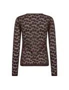 Co' Couture Co'Couture PenolaCC O-Neck Blouse D.Brown