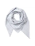 Co' Couture Co'Couture SomoCC Stripe Scarf White