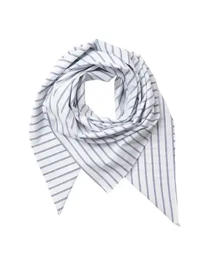 Co' Couture Co'Couture SomoCC Stripe Scarf White