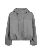 Co' Couture Co'Couture LanceCC Balloon HoodieMid Gray Mel.