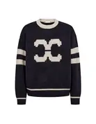 Co' Couture Co'Couture RowCC Coco Logo Knit Navy