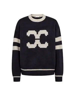 Co' Couture Co'Couture RowCC Coco Logo Knit Navy