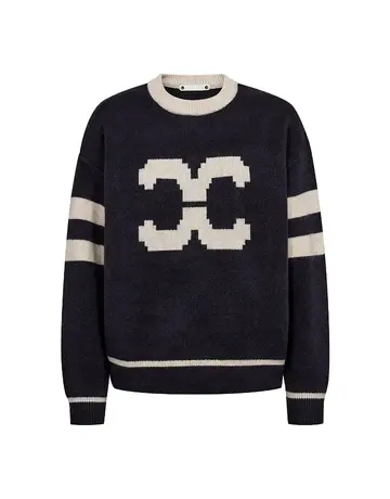 Co' Couture Co'Couture RowCC Coco Logo Knit Navy
