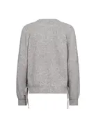 Co' Couture Co'Couture RowCC Braid String Knit Grey Mel
