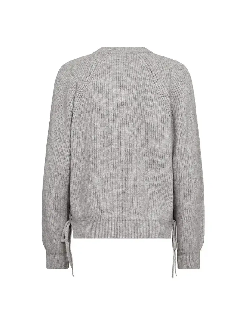 Co' Couture Co'Couture RowCC Braid String Knit Grey Mel