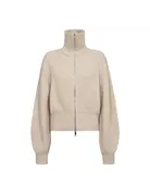 Co' Couture Co'Couture RowCC Zip Knit Cardigan Creme