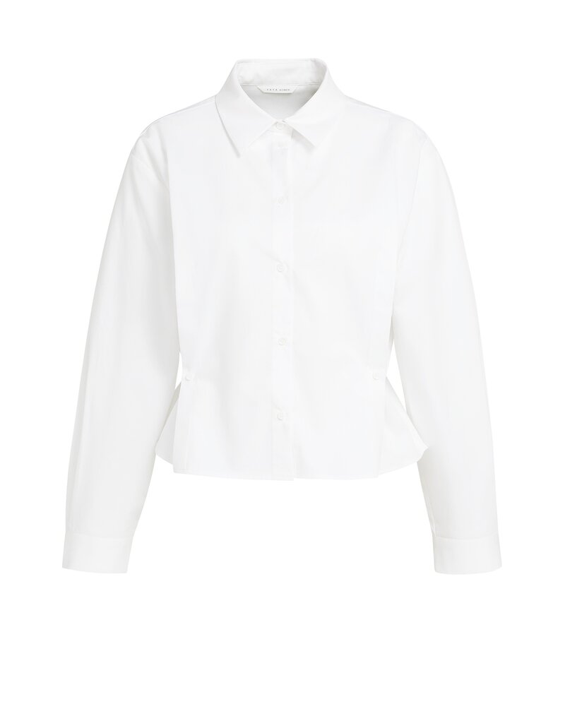 Yaya Yaya Poplin Blouse White