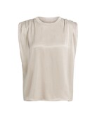 Yaya Yaya Sls Top Pleat Cashmere Grey