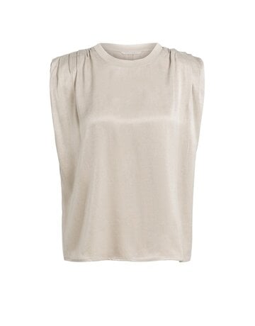 Yaya Yaya Sls Top Pleat Cashmere Grey