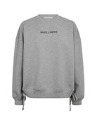 Haute L' Amitié HL New Studio Tie Sweat Grey Mel