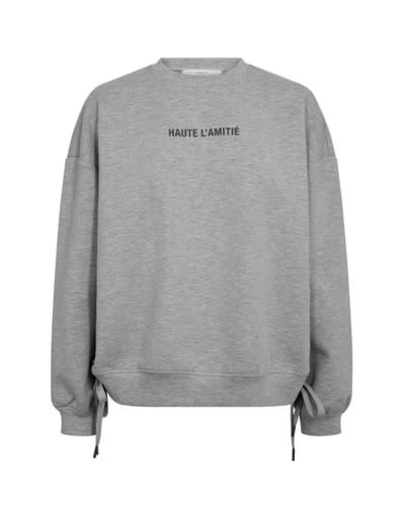 Haute L' Amitié HL New Studio Tie Sweat Grey Mel