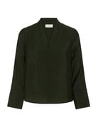 Soaked Soaked SLLeodora Merapi V-neck Blouse Rosin