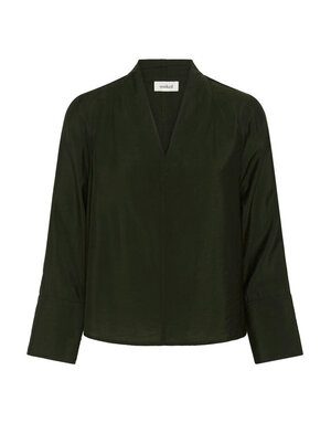 Soaked Soaked SLLeodora Merapi V-neck Blouse Rosin