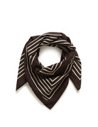 Soaked Soaked SLMonostripe Scarf Ganache