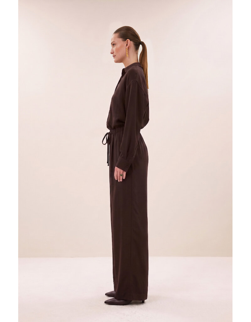 By-Bar By-Bar Pelle Pinstripe Pant Brown