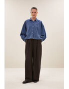 By-Bar By-Bar Pelle Pinstripe Pant Brown
