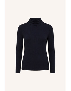 By-Bar By-Bar Basic LS Turtle Rib Top N.Sky