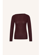 By-Bar By-Bar Leya Mel Stripe Top Pecan