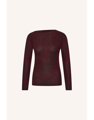 By-Bar By-Bar Leya Mel Stripe Top Pecan