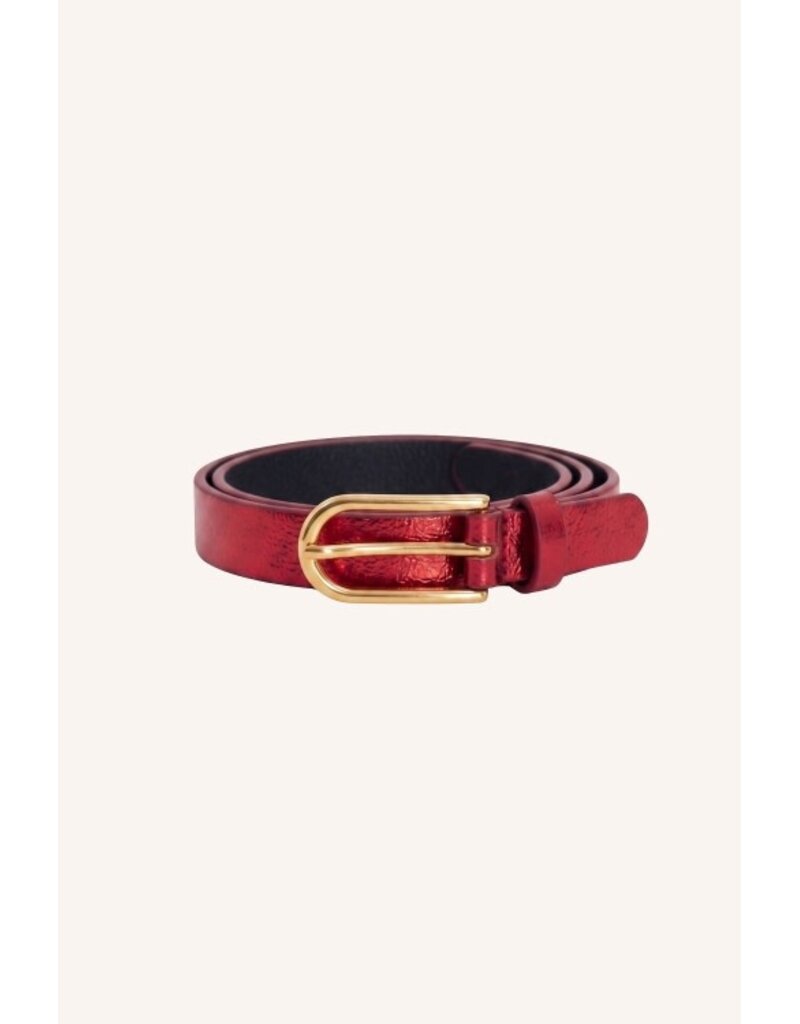By-Bar By-Bar Lovi Belt Gloss Red