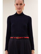 By-Bar By-Bar Lovi Belt Gloss Red