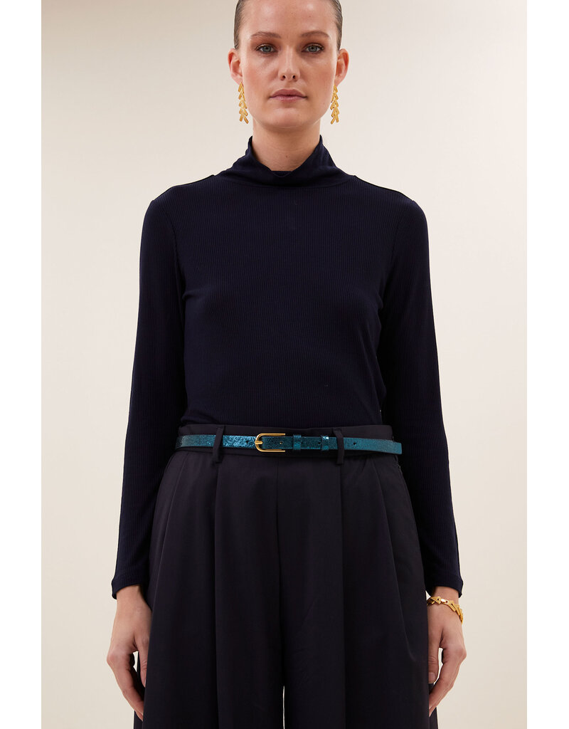 By-Bar By-Bar Lovi Belt Met. Oil Green