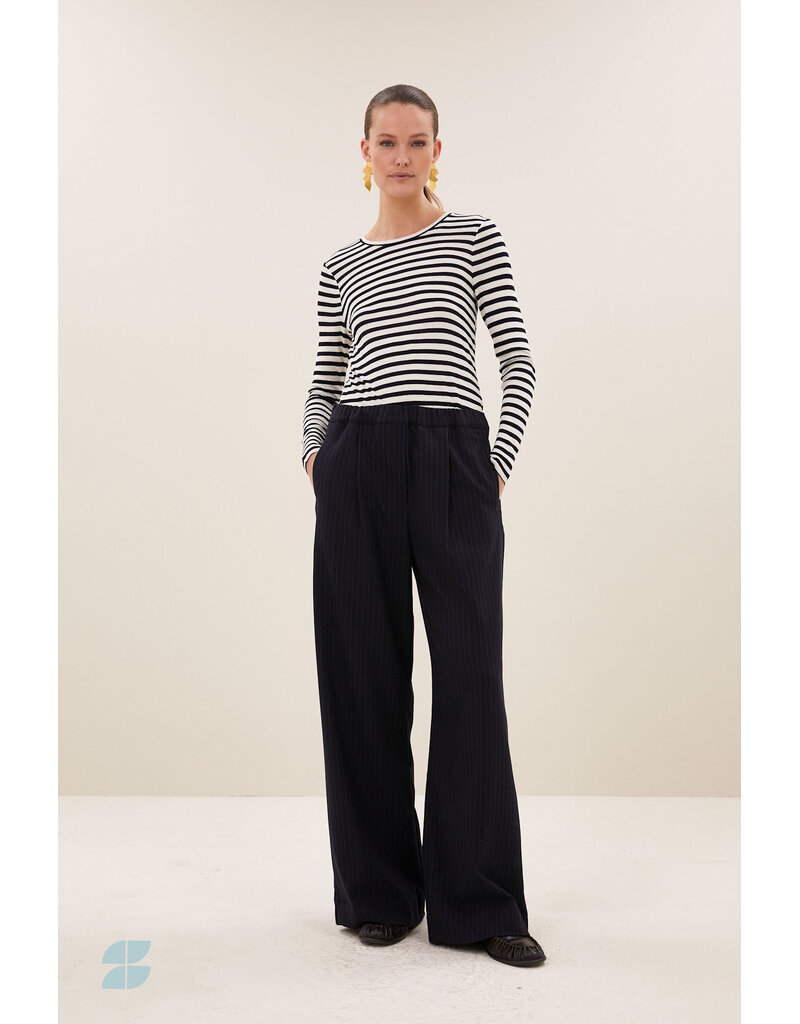 By-Bar By-Bar Basic LS Rib Top Moon