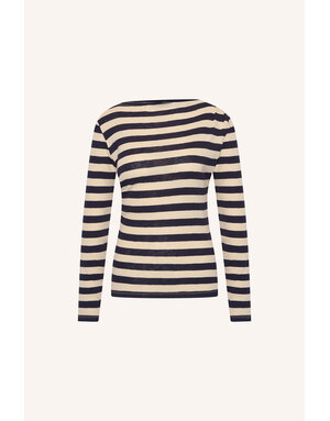 By-Bar By-Bar Leya Stripe Top N.Sky