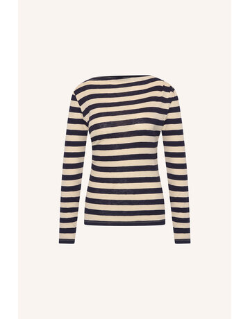 By-Bar By-Bar Leya Stripe Top N.Sky