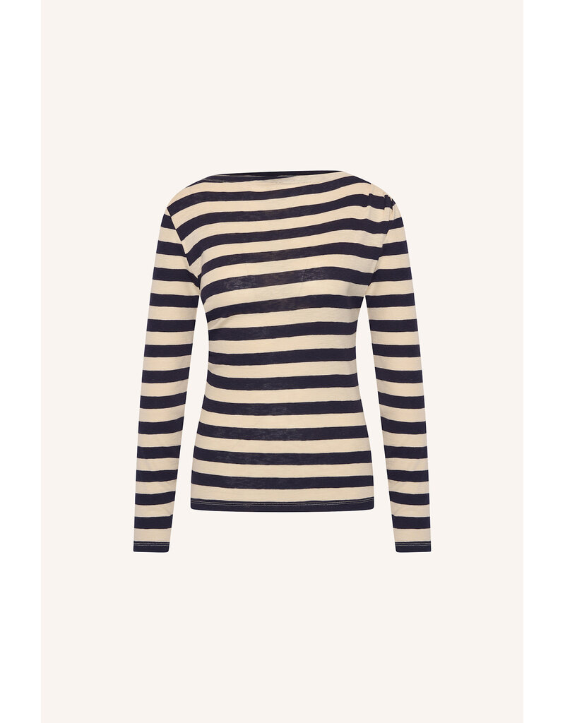 By-Bar By-Bar Leya Stripe Top N.Sky