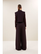 By-Bar By-Bar Bobi Gilet Dark Wine