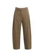 Yaya Yaya Pant Straight Teak Brown