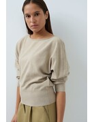 Yaya Yaya Sw. Boatneck Cashmere Grey