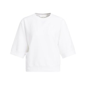Yaya Yaya Sw. Short Sleeve Rib White